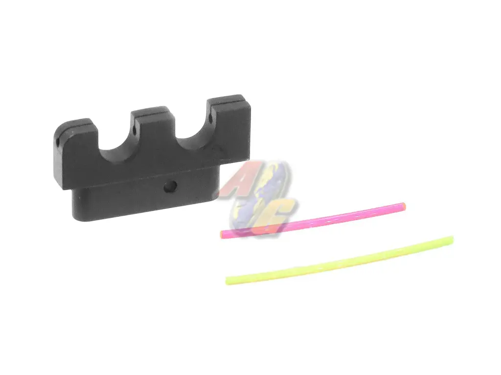 CL 7075 Aluminum Fiber 1mm Front Sight for ASG Dan Wesson 715 Co2 Revolver