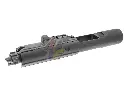 Angry Gun Monolithic Steel Complete Bolt Carrier with Gen.2 MPA Nozzle for Tokyo Marui M4 MWS GBB Series - Blank Marking (Black)