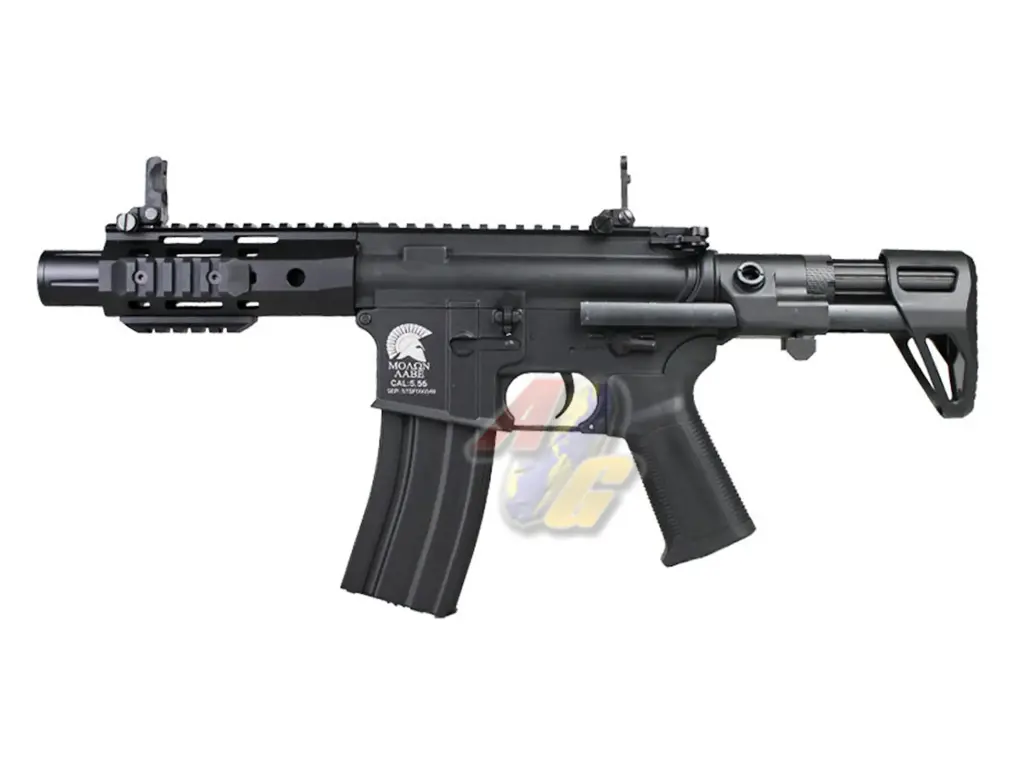 [ST-AEG-STAEG370FMMBC] S&T M4 URX4 M-Lok SD PDW-S Challenger Line G3 AEG (BK)