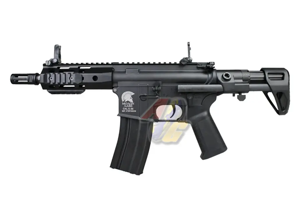[ST-AEG-STAEG370EMMBC] S&T M4 URX4 M-Lok PDW-S Challenger Line G3 AEG (BK)