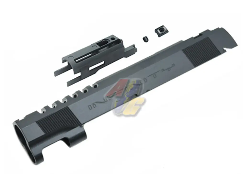 Guarder Steel CNC Slide for Tokyo Marui Hi-Capa 5.1 Gold Match GBB (INFINITY/ Black)