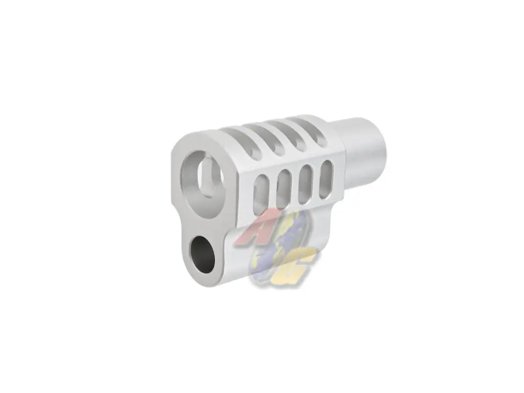 5KU M1911 Aluminum Compensator Type.9 for Tokyo Marui M1911 Series GBB (Silver)