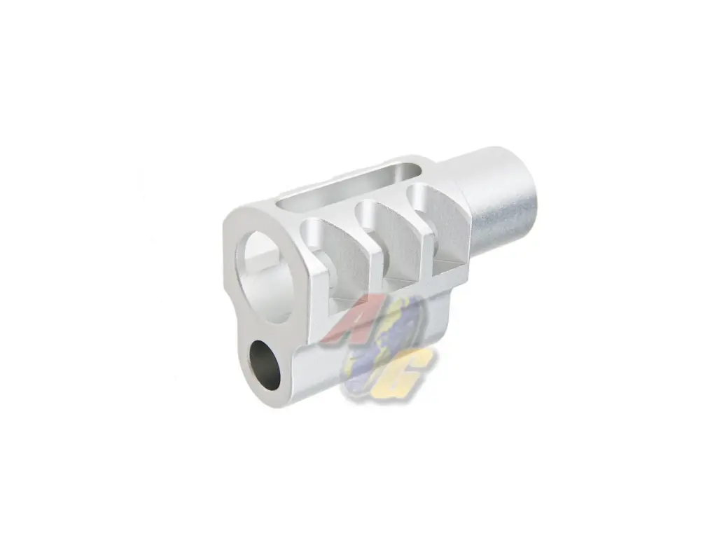 5KU M1911 Aluminum Compensator Type.7 for Tokyo Marui M1911 Series GBB (Silver)