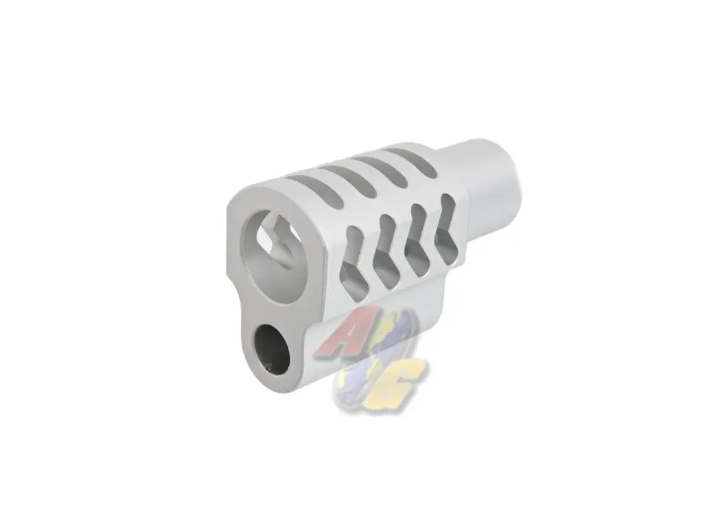 5KU M1911 Aluminum Compensator Type.5 for Tokyo Marui M1911 Series GBB (Silver)