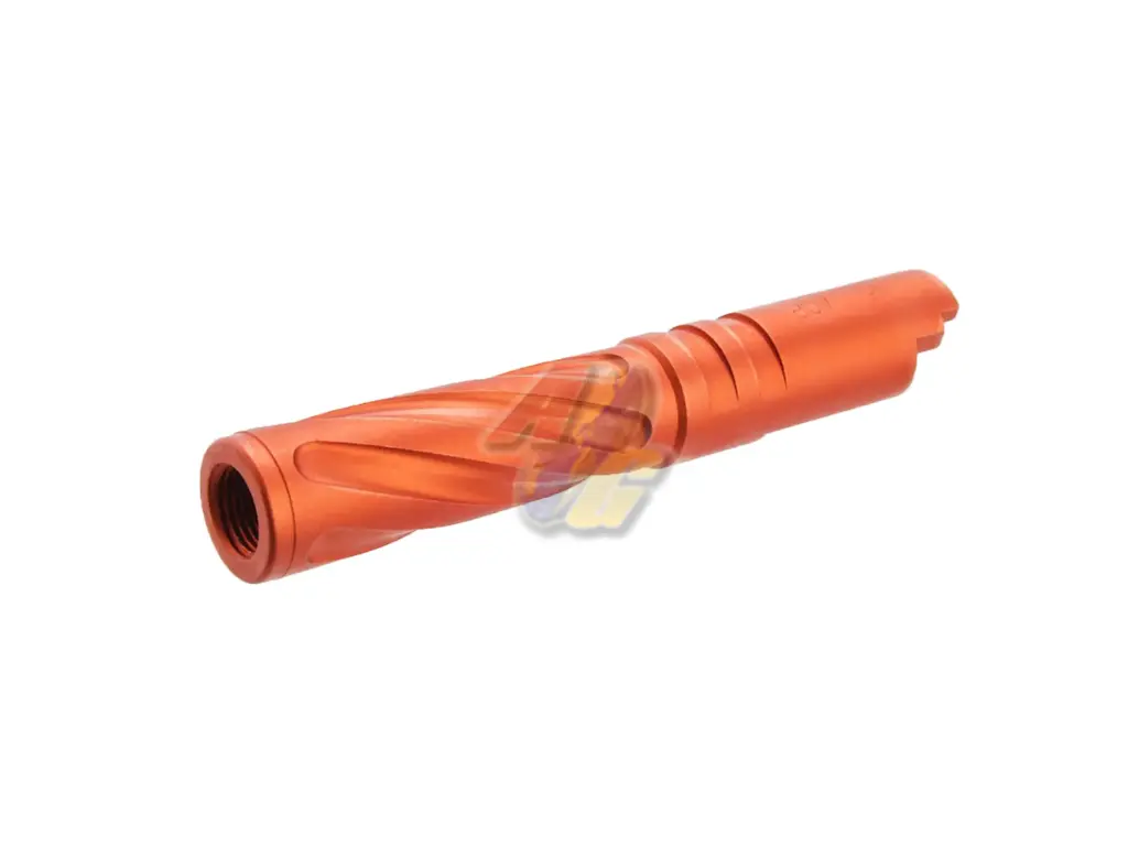 5KU 4.3 Aluminum Tornado Outer Barrel for Tokyo Marui Hi-Capa 4.3 Series GBB (Orange/ 11mm+)
