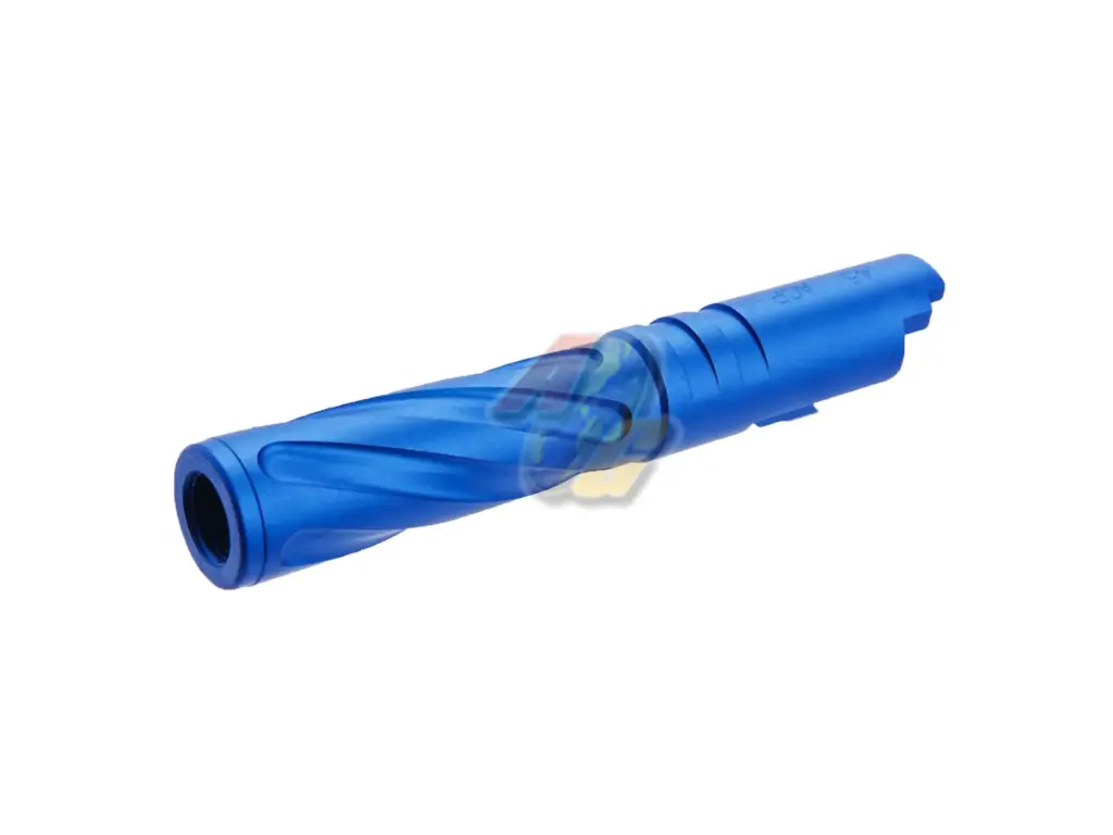 5KU 4.3 Aluminum Tornado Outer Barrel for Tokyo Marui Hi-Capa 4.3 Series GBB (Blue/ 11mm+)