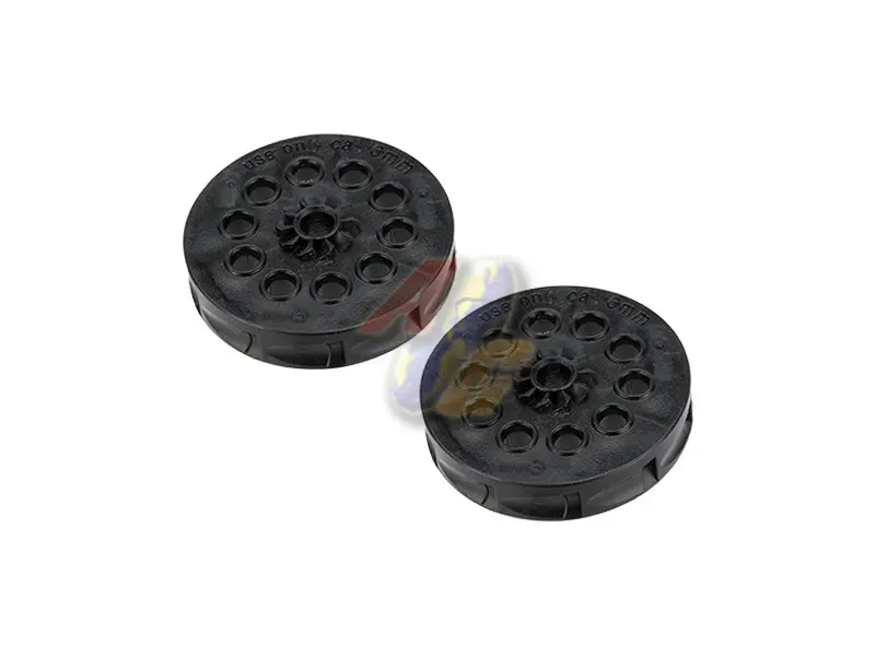 [URX-26446-MAG] Umarex H8R 10 Rounds Disk Magazine (2pcs)