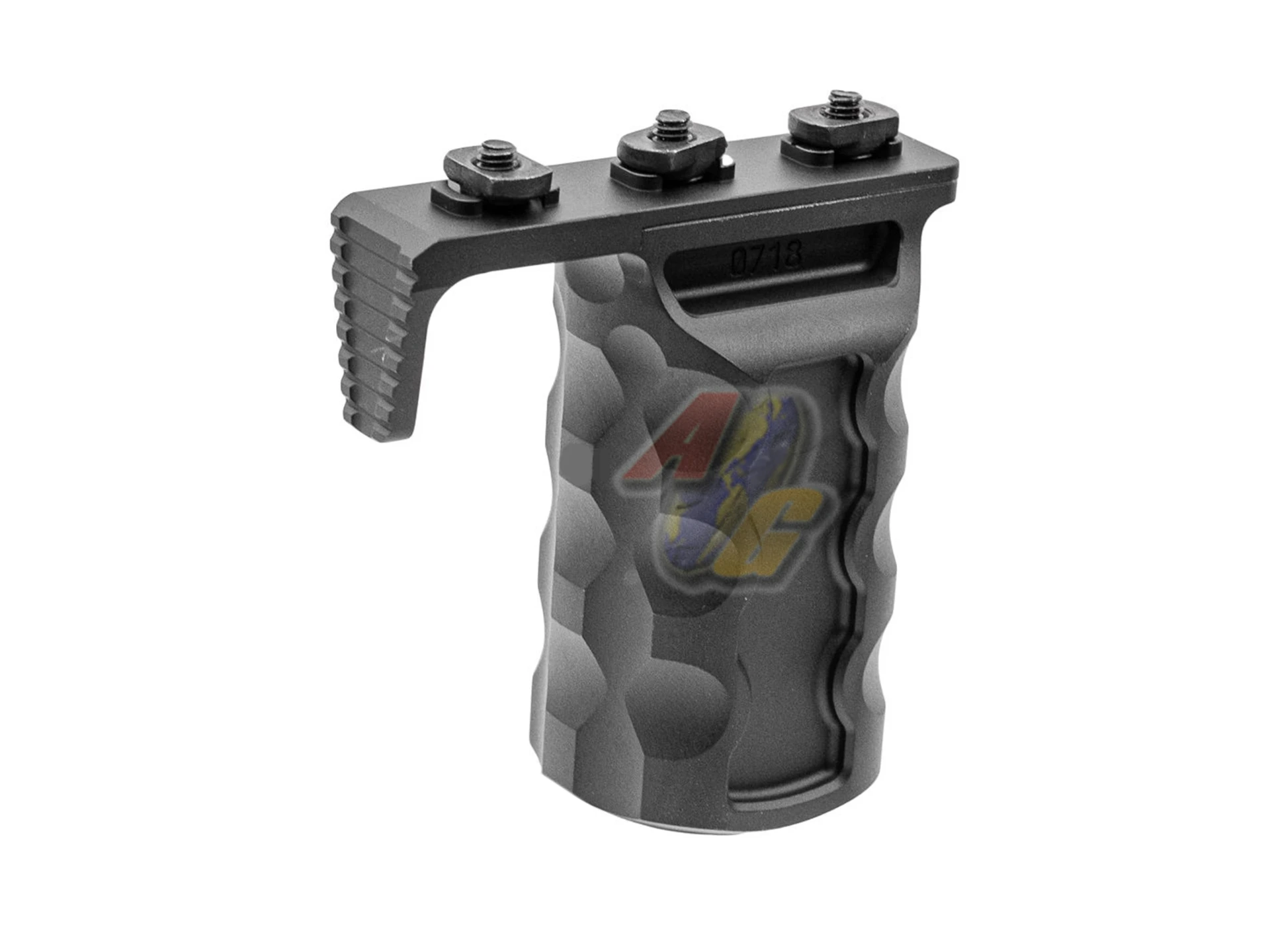 RGW RS Style Foregrip with Knuckle Duster Set For M-Lok Rail System - BK