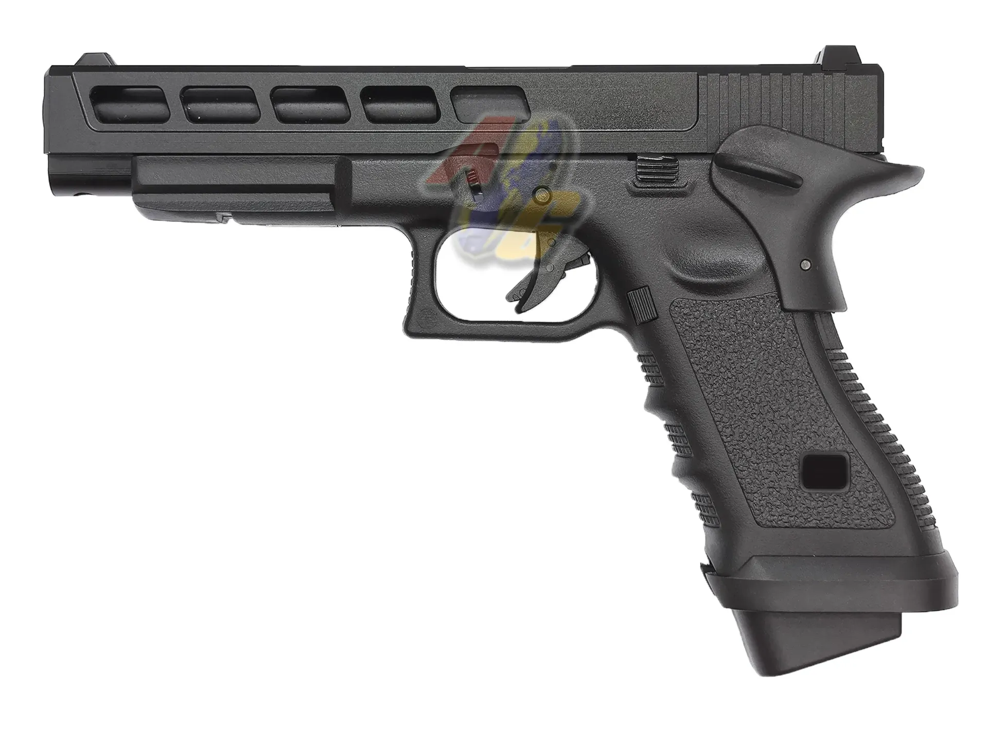 Army Armament CNC Metal Slide G34 F Style GBB - Black