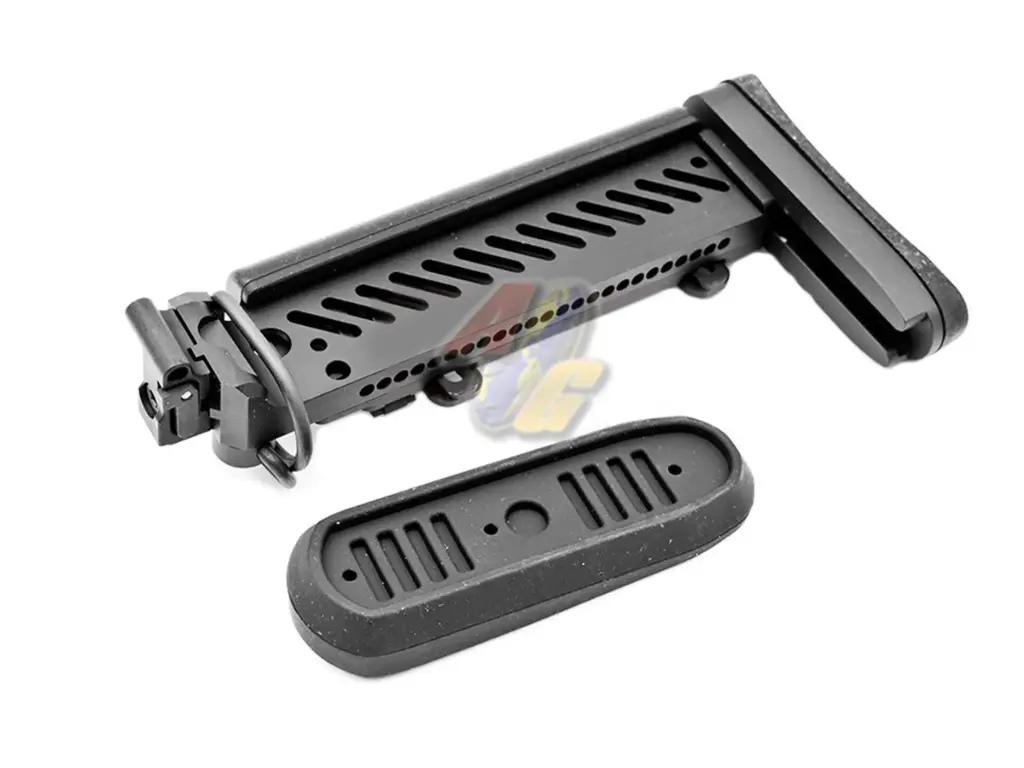 [5KU-263-BK] 5KU PT-1 Gen2 Side Folding Stock for E&L AK AEG Series - Black