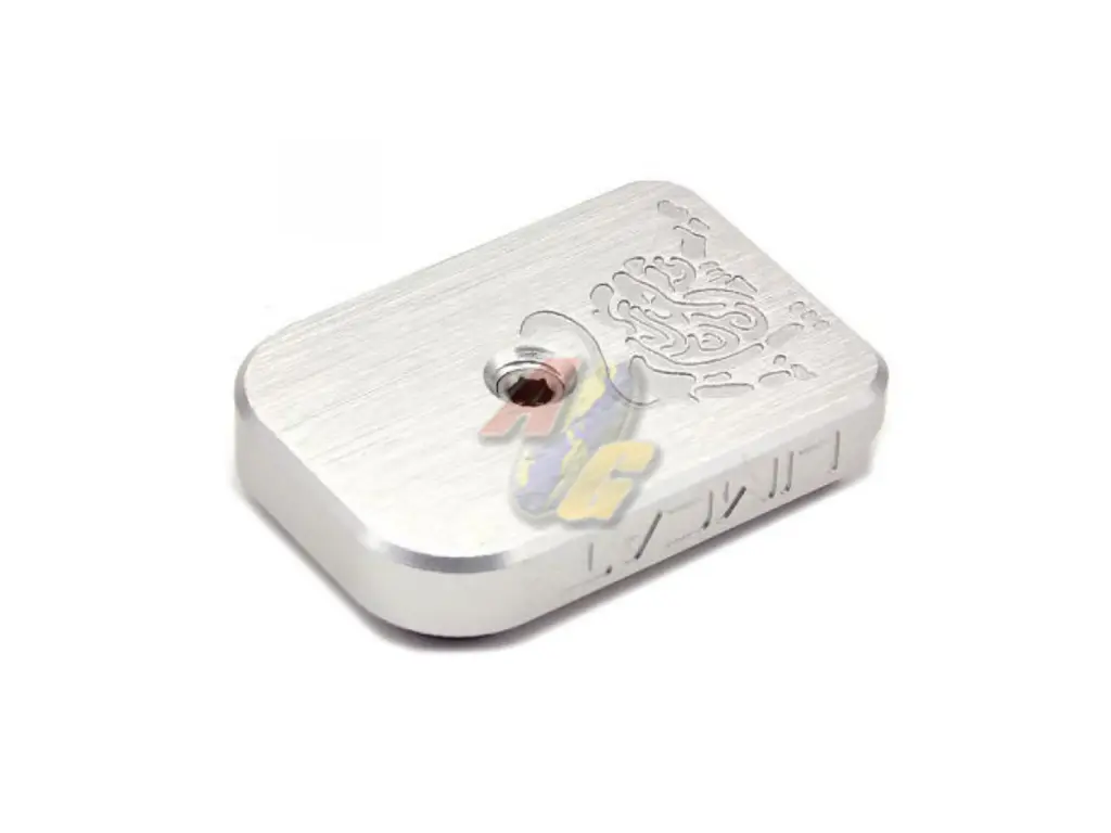 AIP CNC Limcat Magazine Base for Tokyo Marui Hi-Capa Series GBB ( Silver/ Small )