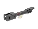 C&C Tac KK-Style Outer Barrel with 4-Port Compensator for Tokyo Marui G19 GBB - BK