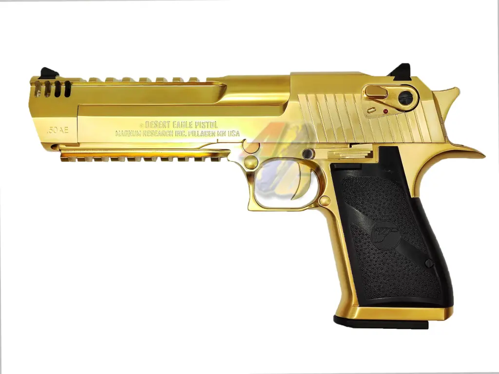 Cybergun Full Metal Desert Eagle L6 .50AE Pistol - Gold (Licensed) (by WE)