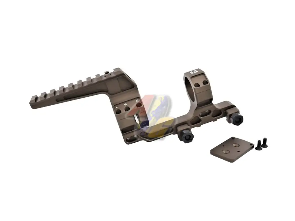 Airsoft Artisan BO Style 1.7" Height 30mm Modular Mount with One Accessory Ring Cap (DDC)