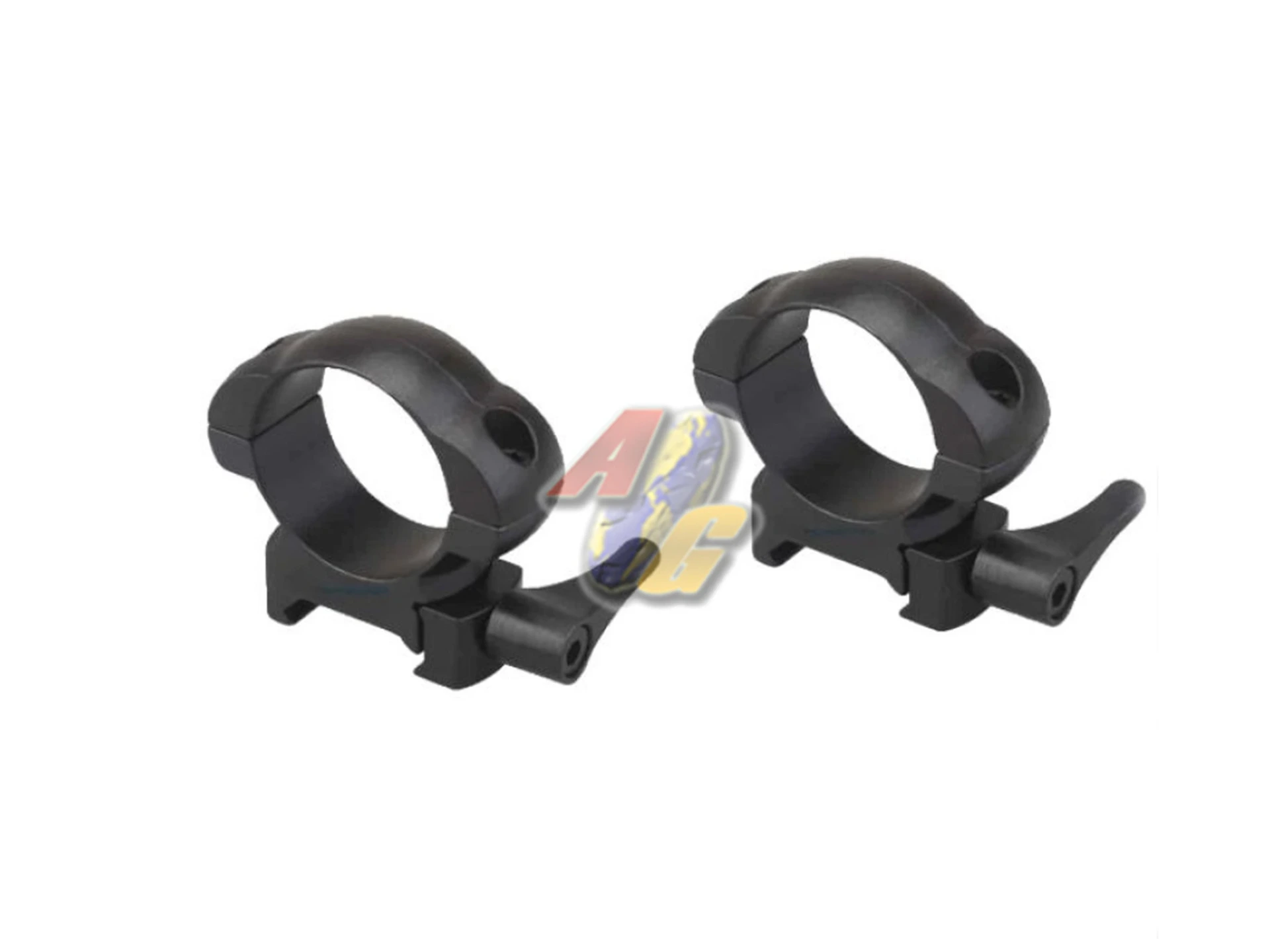 Vector Optics 30mm Steel Middle Weaver Rings