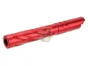 5KU 5.1 Aluminum Tornado Outer Barrel for Tokyo Marui Hi-Capa 5.1 Series GBB (Red/ 11mm+)