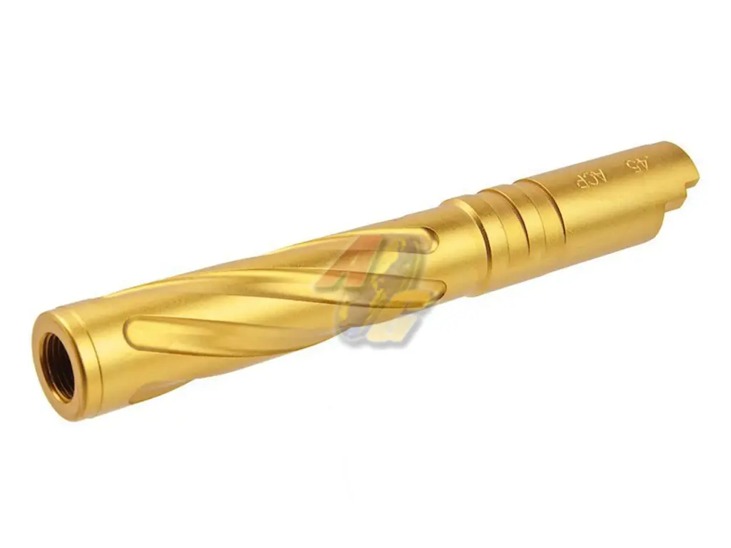 5KU 5.1 Aluminum Tornado Outer Barrel for Tokyo Marui Hi-Capa 5.1 Series GBB (Gold/ 11mm+)