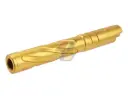 5KU 5.1 Aluminum Tornado Outer Barrel for Tokyo Marui Hi-Capa 5.1 Series GBB (Gold/ 11mm+)