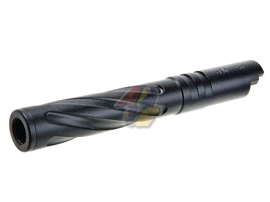 5KU 5.1 Aluminum Tornado Outer Barrel for Tokyo Marui Hi-Capa 5.1 Series GBB (Black/ 11mm+)