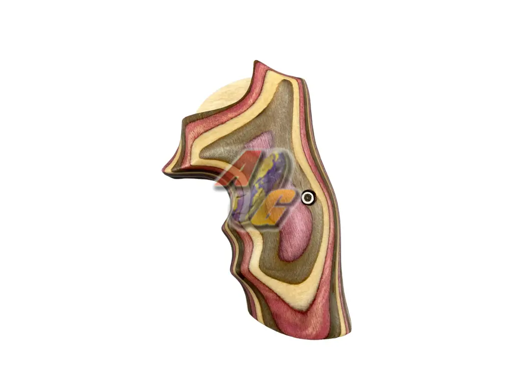 CL Wood Grip For ASG Dan Wesson 715 Co2 Revolver (Pink) (Limited Edition)