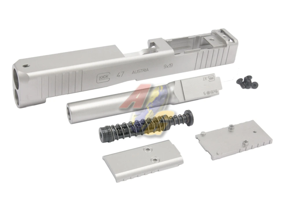 Jin Airsoft G47 Stainless Steel MOS Slide Set for Umarex/ VFC Glock 45 GBB