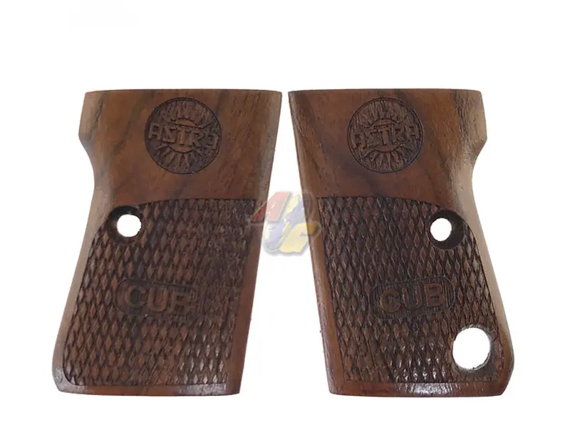 KIMPOI SHOP Carved Astra Cub Type Wood Grip for WE CT25 GBB