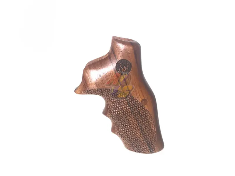KIMPOI SHOP Carved Wood Grip For ASG Dan Wesson 715 Co2 Revolver (Type C)