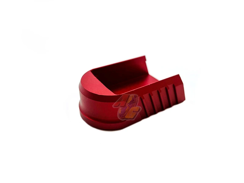 CL Project Design CNC Aluminum Magazine Base for KJ Works CZ Shadow 2/ CZ-75 SP-01 GBB Series - Red