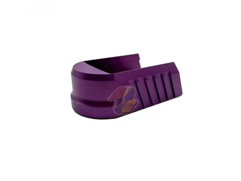 CL Project Design CNC Aluminum Magazine Base for KJ Works CZ Shadow 2/ CZ-75 SP-01 GBB Series - Purple