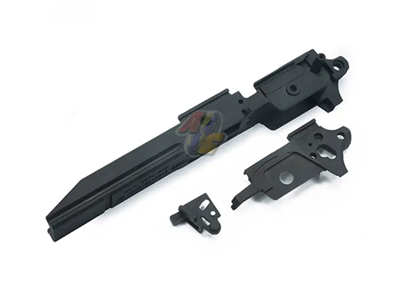 Guarder Aluminum Frame for Tokyo Marui Hi-Capa 5.1 GBB Series - GD Type (SV/ Black)