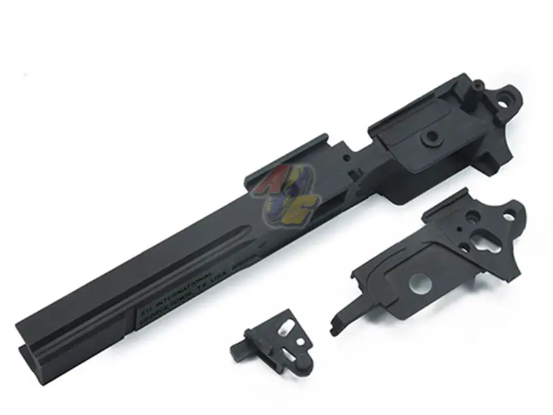 Guarder Aluminum Frame for Tokyo Marui Hi-Capa 4.3 GBB (4.3 Type/ STI 2011/ Black)