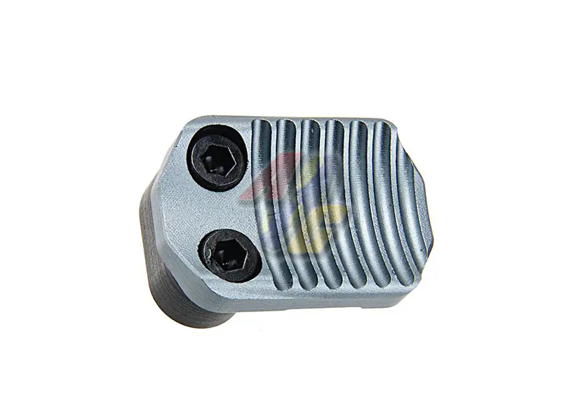 Revanchist Airsoft Aluminum Mag Release for Tokyo Marui M4 Series GBB ( MWS ) ( Type B/ Grey )