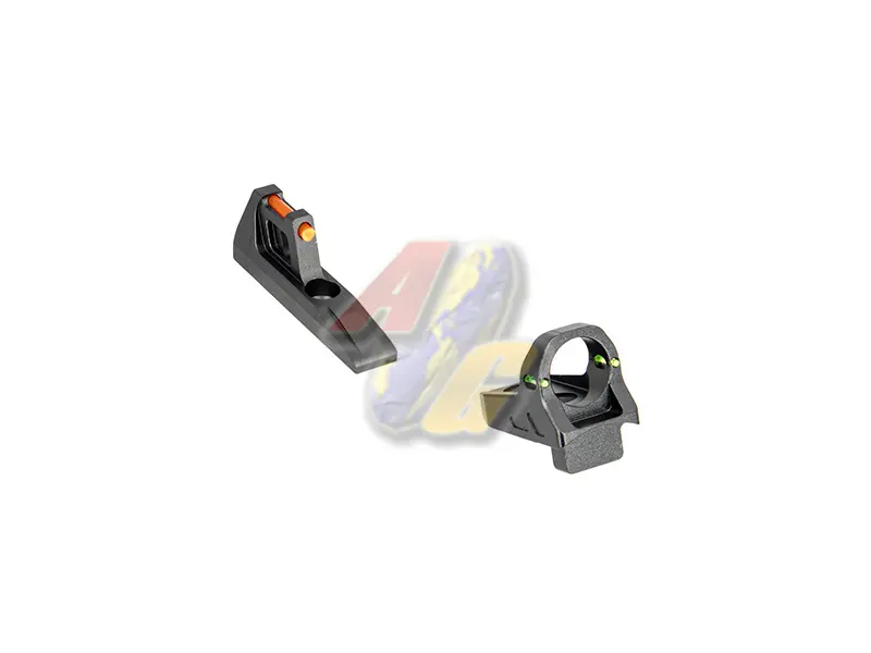 CTM CNC Aluminum Ghost Ring Sight Set for Action Army AAP-01 GBB