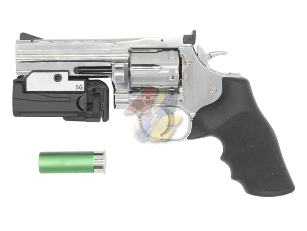 [AG-CGP-715-SV] AG Custom Dan Wesson 715 4" Revolver with MSL 715 Grenade Launcher - SV/ SV