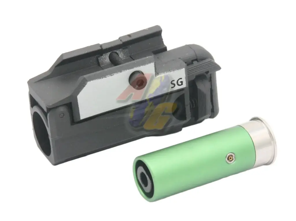 ShowGuns MSL 715 Grenade Launcher for ASG Dan Wesson 715 4" Revolver (Silver)