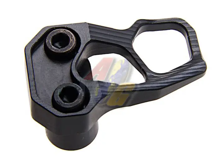 GunsModify Aluminum CNC Magazine Release Extension ACXMR Style - MWS Ver. (Black)