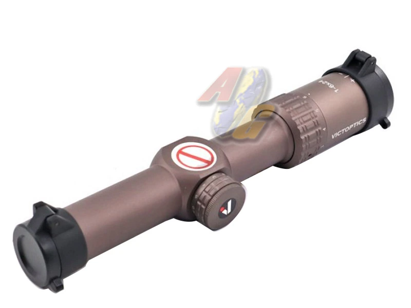 [VI-OPSL23-S] Victoptics S6 Burnt Brown 1-6x24 Rifle Scope- without Adjustment Turrets (Korean Law Compliance)