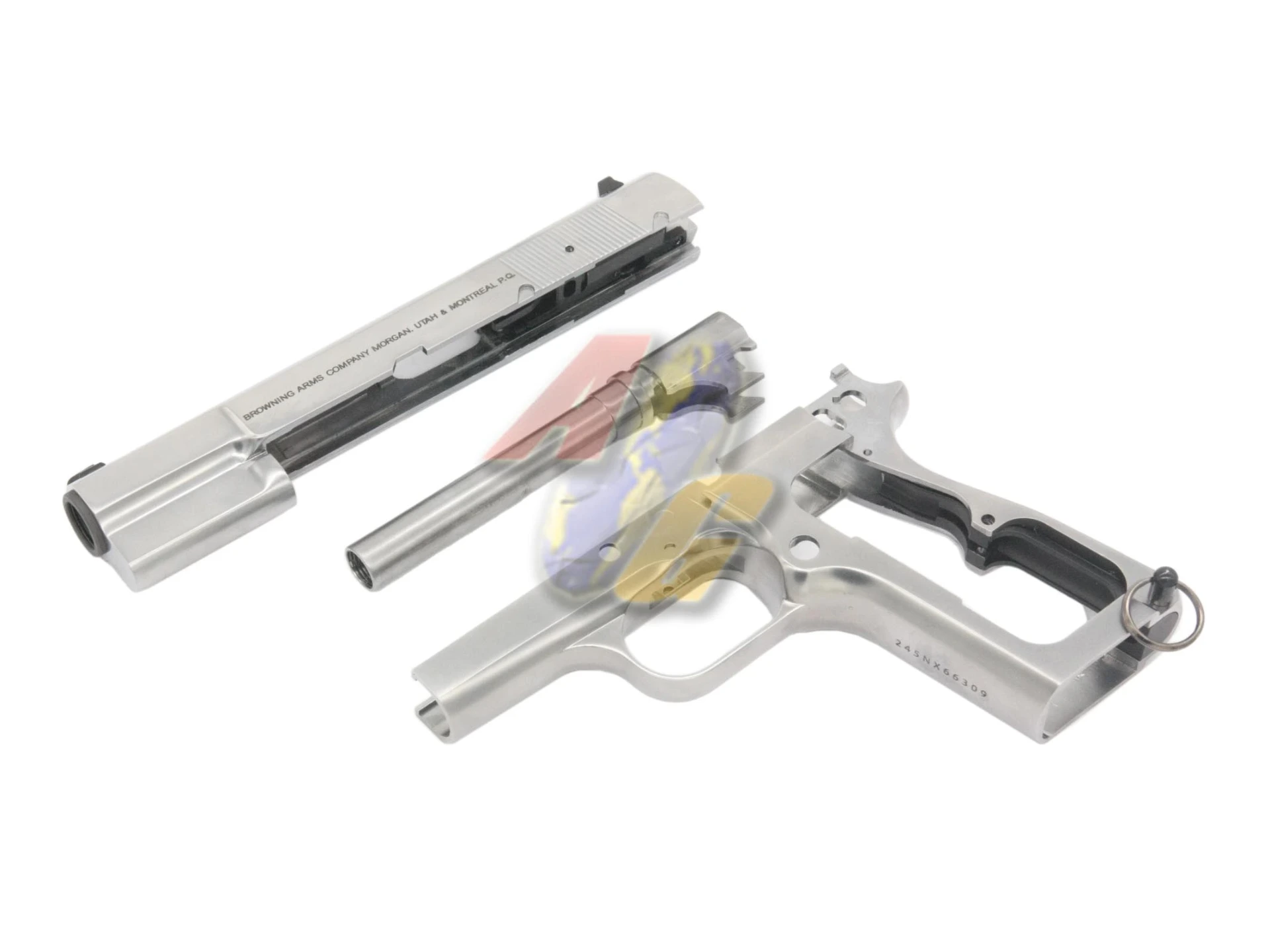 AGT Custom WE Browning MK3 Slide/ Frame with Nozzle Set and Marking - SV