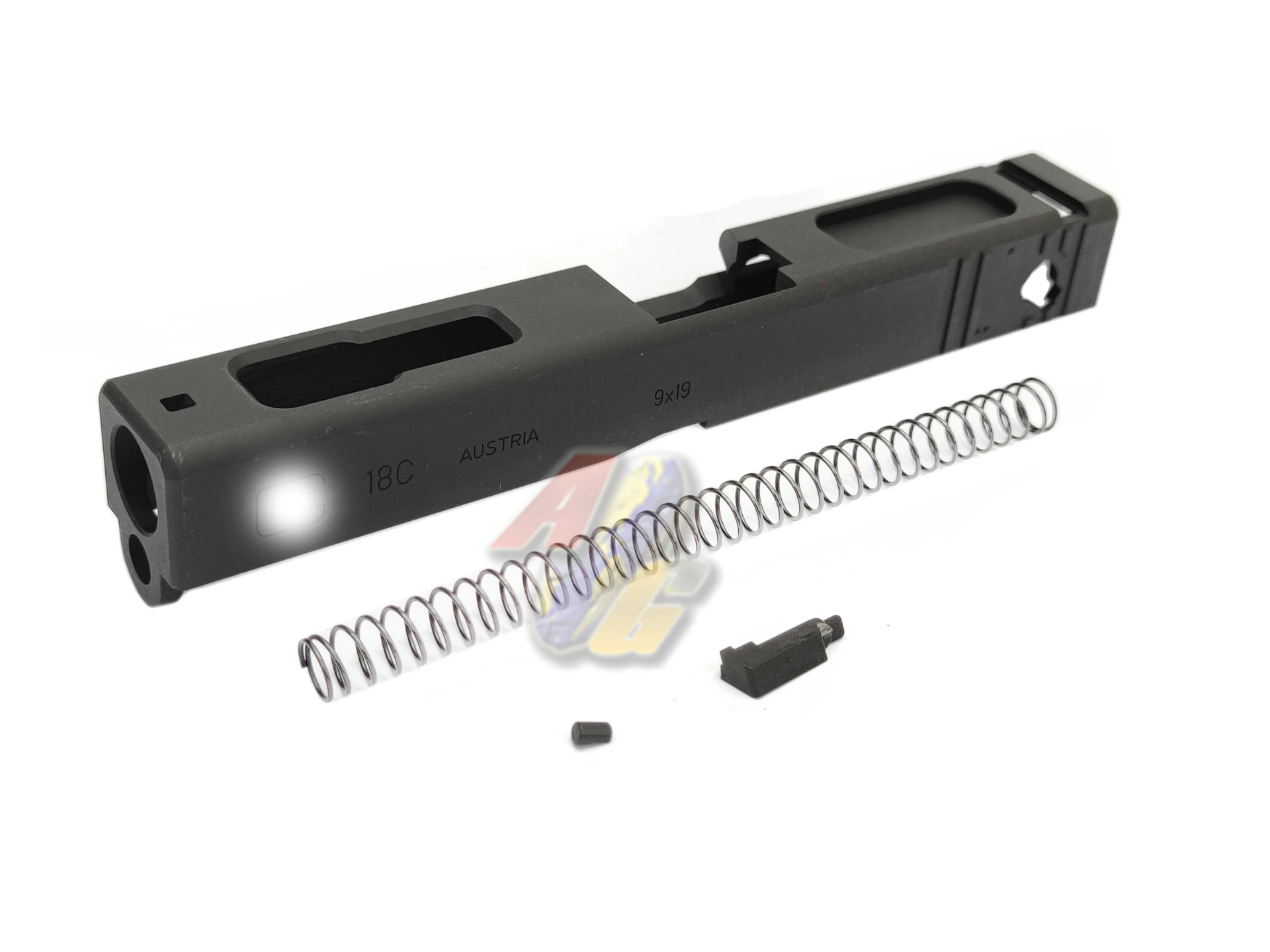 Guarder Steel CNC Slide for Tokyo Marui G18C GBB Series - CIA 60th (BK)