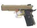 WE MEU Gas Pistol with Marking - Full Metal (TAN)