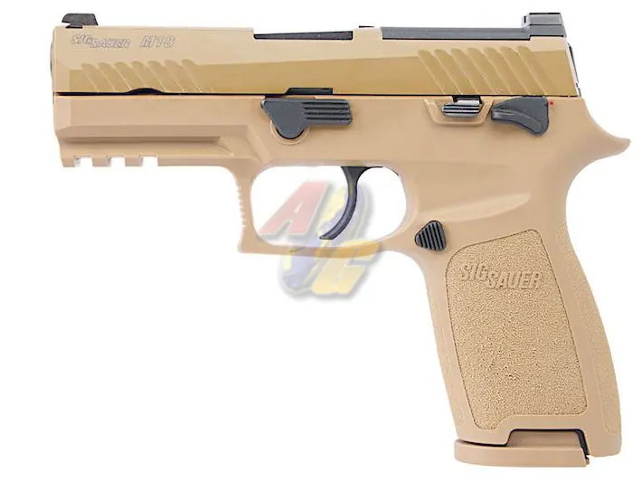 [AIR-PF-M18GG-E] SIG Sauer P320 M18 GBB Pistol - Tan (Licensed) (by VFC)
