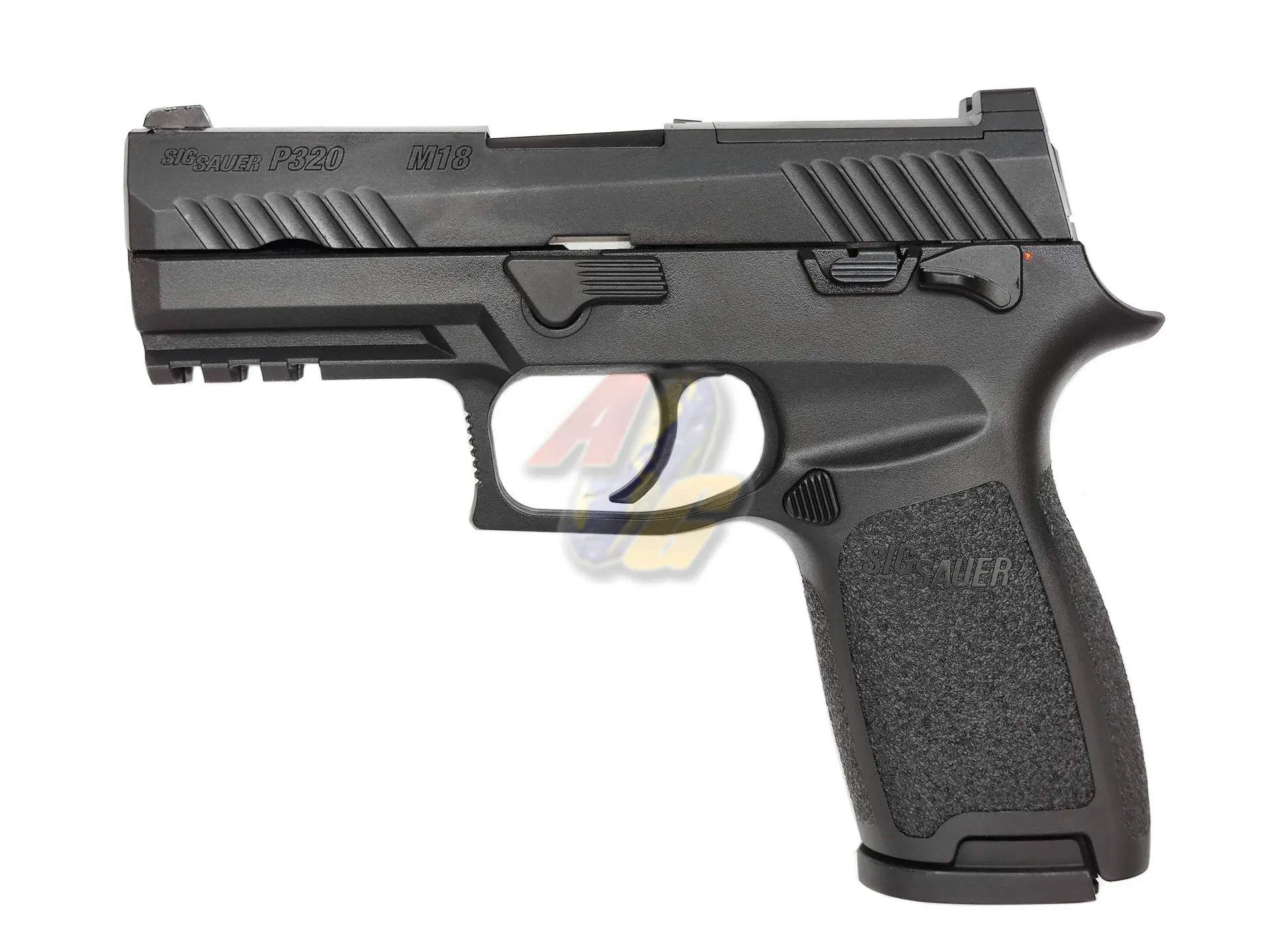 SIG Sauer P320 M18 GBB Pistol - Black (Licensed) (by VFC)