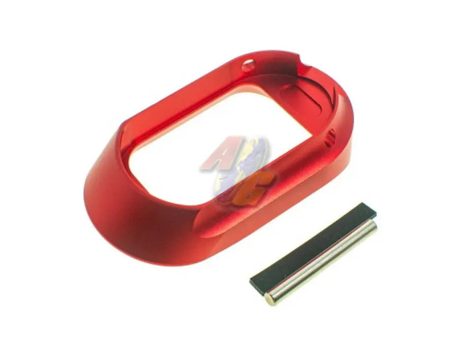 COWCOW Technology High Heel Magwell for Tokyo Marui Hi-Capa Series GBB (Red)