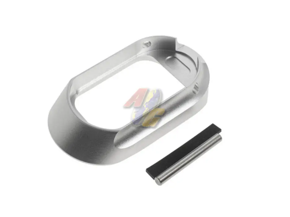 COWCOW Technology High Heel Magwell for Tokyo Marui Hi-Capa Series GBB (Silver)