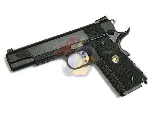 WE MEU Railed Gas Pistol ( BK )