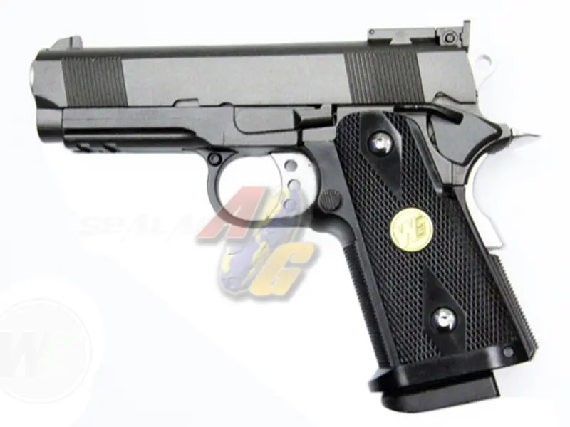 WE Hi-Capa 1938 B Gas Blowback Pistol - BK