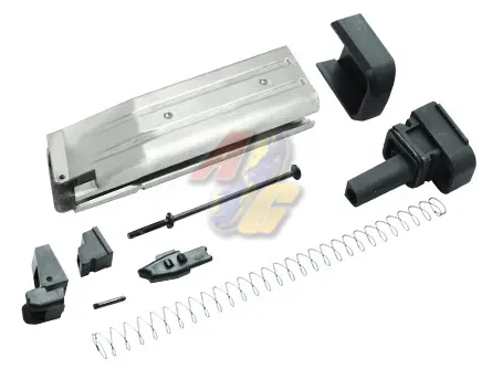 Guarder Aluminum Magazine Kit for Tokyo Marui Hi-Capa 5.1 GBB Series - No Marking (SV)
