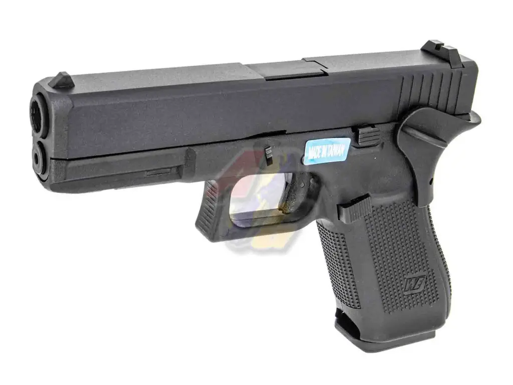 WE G17 Gen5 Secret Ver Metal Slide GBB Pistol - BK