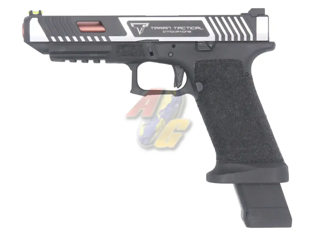 EMG TTI Combat Master G34 GBB with OMEGA Frame (BK/ SV) (Licensed) (by APS)