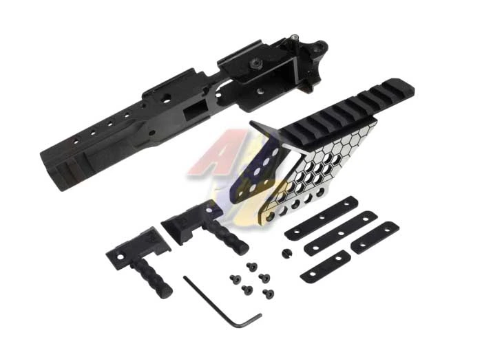 [AW-PT-0044] Armorer Works Hi-Capa Pre-Drilled Chassis with Mount/ Cocking Handle Set